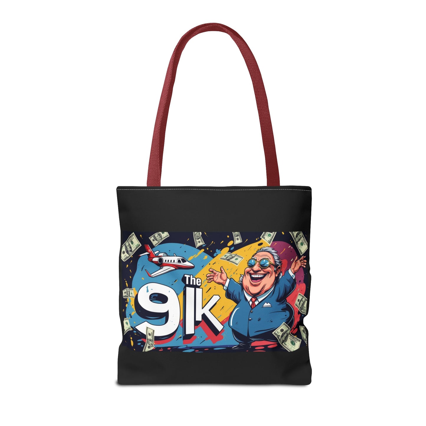 The 91K Collection | Funny Money Tote Bag | A Super Rich Design for Wealth Enthusiasts