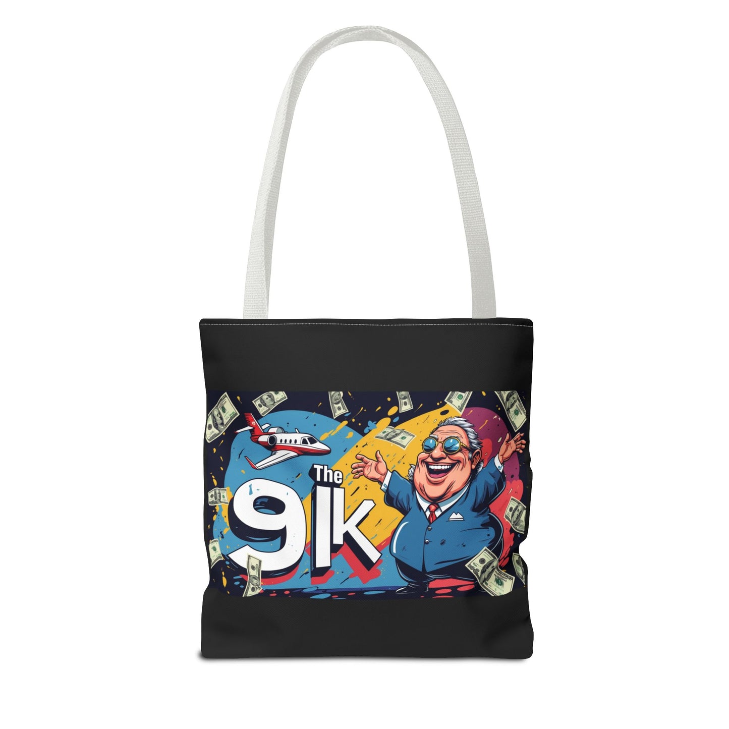 The 91K Collection | Funny Money Tote Bag | A Super Rich Design for Wealth Enthusiasts