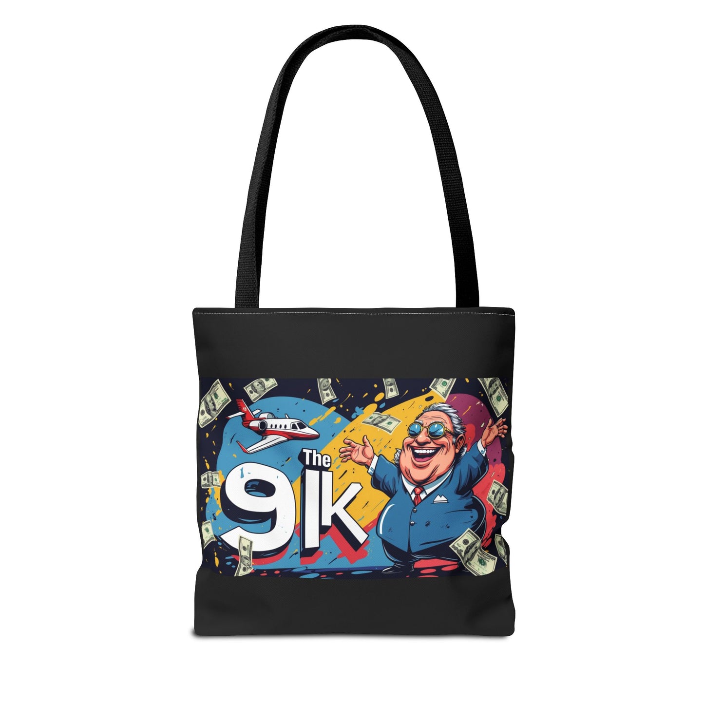 The 91K Collection | Funny Money Tote Bag | A Super Rich Design for Wealth Enthusiasts