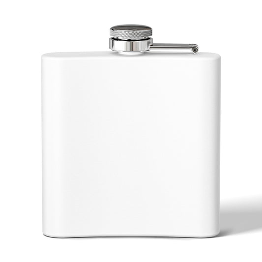 Stainless Steel Flask | 6oz Hip Flask for Gifting | Per Diem Design